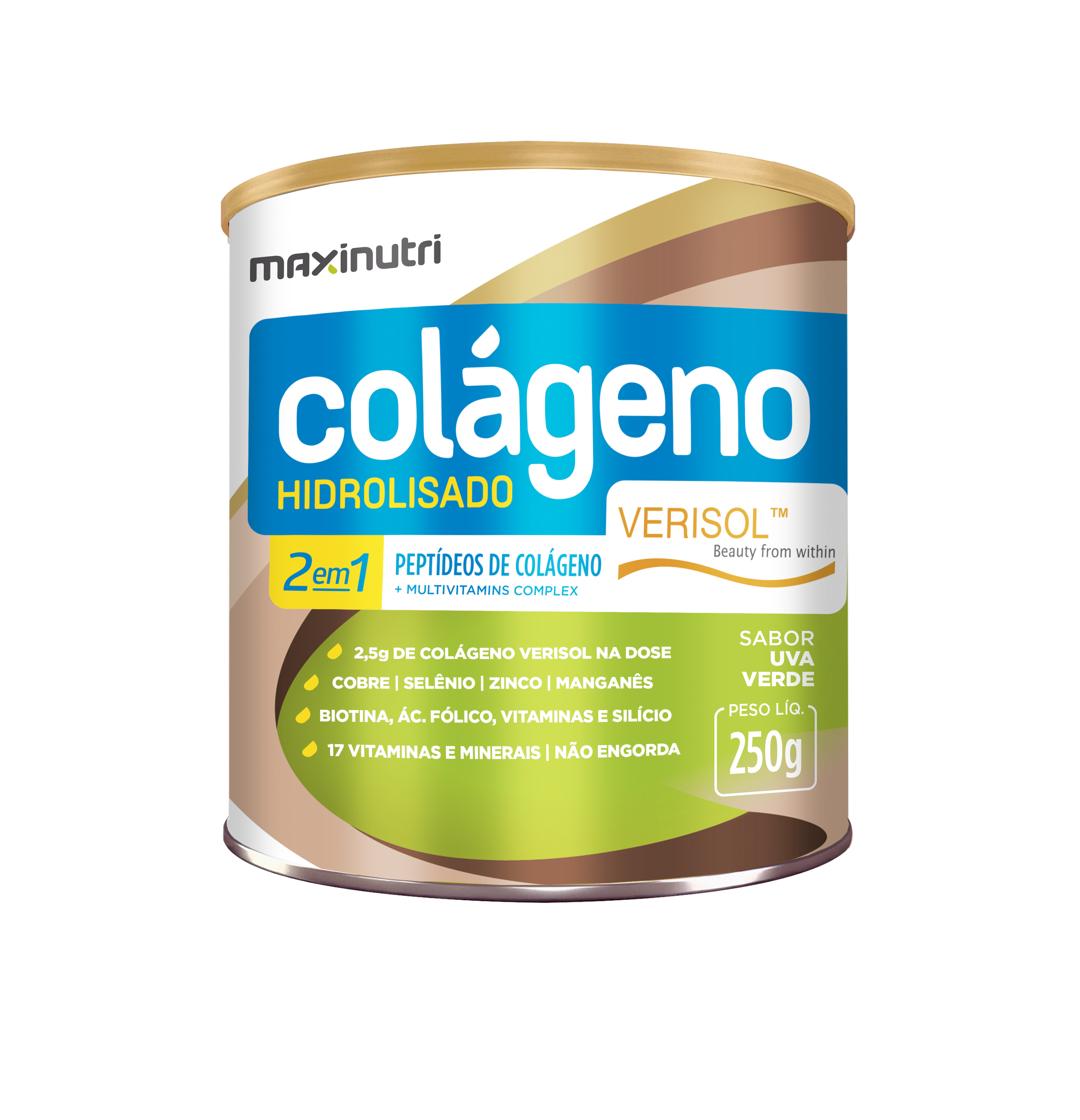 Colágeno Hidrolisado 2 Em 1 Verisol® Uva Verde » Maxinutri