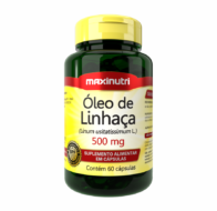 Foto do produto Óleo de Linhaça 500 mg