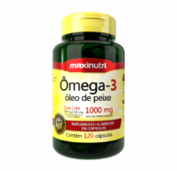 Foto do produto Ômega 3 – Óleo de Peixe 1000mg 120 Cápsulas