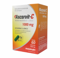 Foto do produto Ascorvit-C 1000mg 60 Cáps.