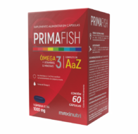 Foto do produto Primafish – Ômega 3 + Vitaminas e Minerais 60 Cáps.