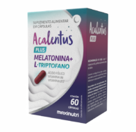 Foto do produto Acalentus Plus Melatonina + L-Triptofano 60 cáps