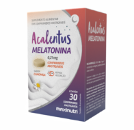 Foto do produto Acalentus Melatonina Mastigável Sabor Camomila 30 Comprimidos