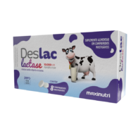 Foto do produto Deslac Lactase Mastigável – 8 Comprimidos