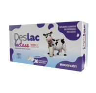 Foto do produto Deslac Lactase Mastigável – 30 Comprimidos