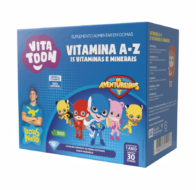 Foto do produto VitaToon – Vitamina A-Z Sabor Morango