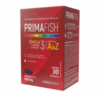 Foto do produto Primafish – Ômega 3 + Vitaminas e Minerais 30 Cáps.